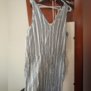 Drew Striped jumpsuit